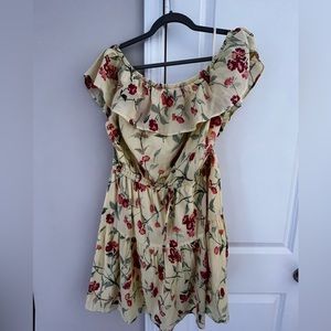 Ralph Lauren Yellow Floral Sundress